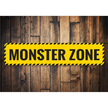 Monster Zone Sign