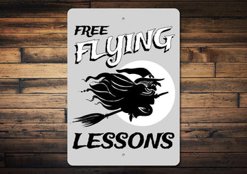 Flying Witch Sign