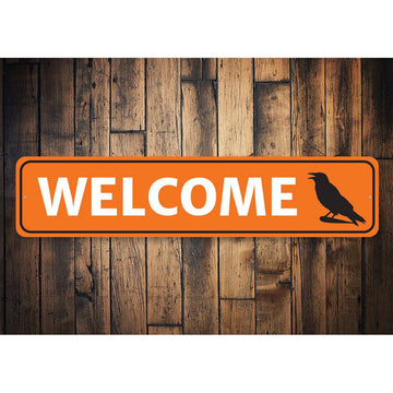 Halloween Welcome Sign