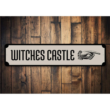Witch's Castle Sign