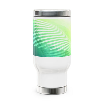 Stainless Steel Travel Mug with Handle, 14oz