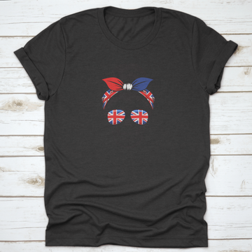 Skull Mom England Headband British Design Halloween Skull Head Shirt