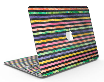 Halloween Color Stripes - MacBook Air Skin Kit