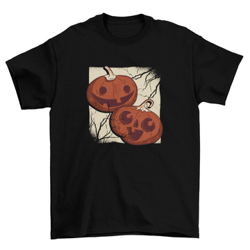 Halloween pumpkins t-shirt design
