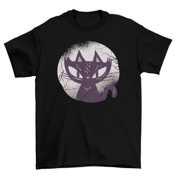 Dark cat t-shirt
