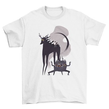 Halloween creatures t-shirt