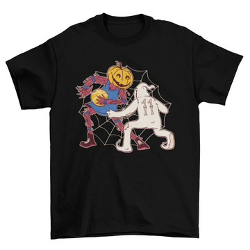 Halloween basketball t-shirt