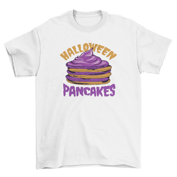 Halloween pancakes t-shirt