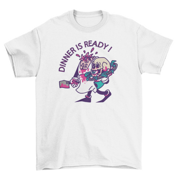 Zombie cook halloween t-shirt