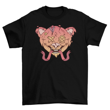 Halloween creepy teddy bear t-shirt