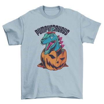 Dinosaur pumpkin Halloween t-shirt