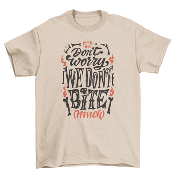 Halloween vampire quote t-shirt