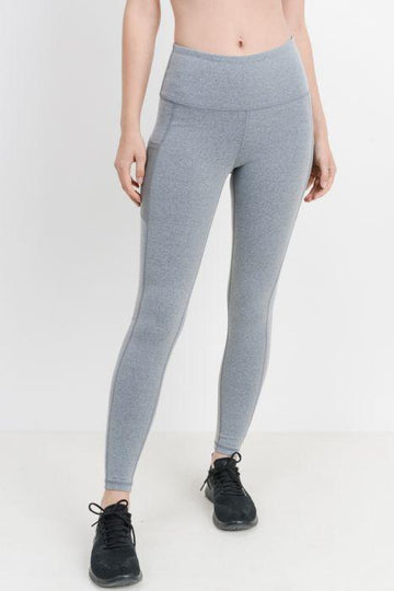 Highwaist Essential Leggings with Mesh Pockets
