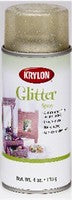 Art Supplies 0401K Krylon 4 Oz. Glitter Spray- Gold