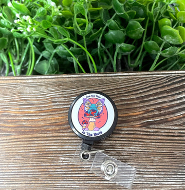 Find Your Place in the World, Retractable Badge Reel, , Boho Fun,