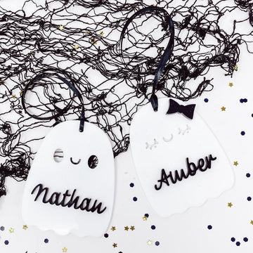 Ghost Boo Basket Tags