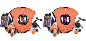 halloween lightning tie dye - Graphic Tee