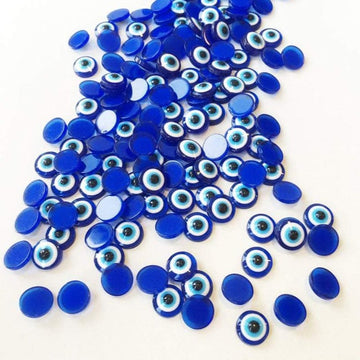 500 pcs evil eye cabochons, evileye resin cabs