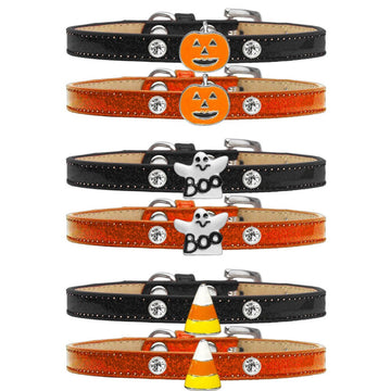 Halloween Dog, Puppy & Pet Widget Ice Cream Collar, "Halloween Charms"