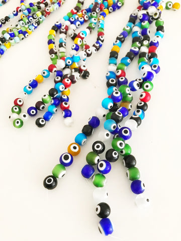 Round Evil Eye Beads Supplies