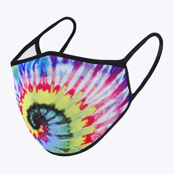 Bright Tie Dye 3-Layered Face Cover-PM0213