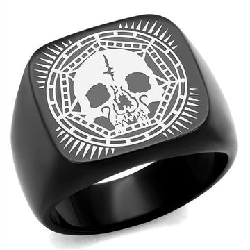 TK2306 IP Black(Ion Plating) Stainless Steel Ring