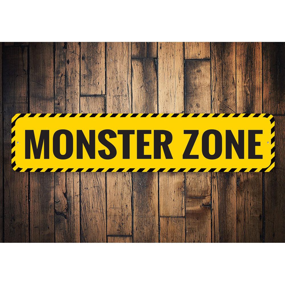 Monster Zone Sign