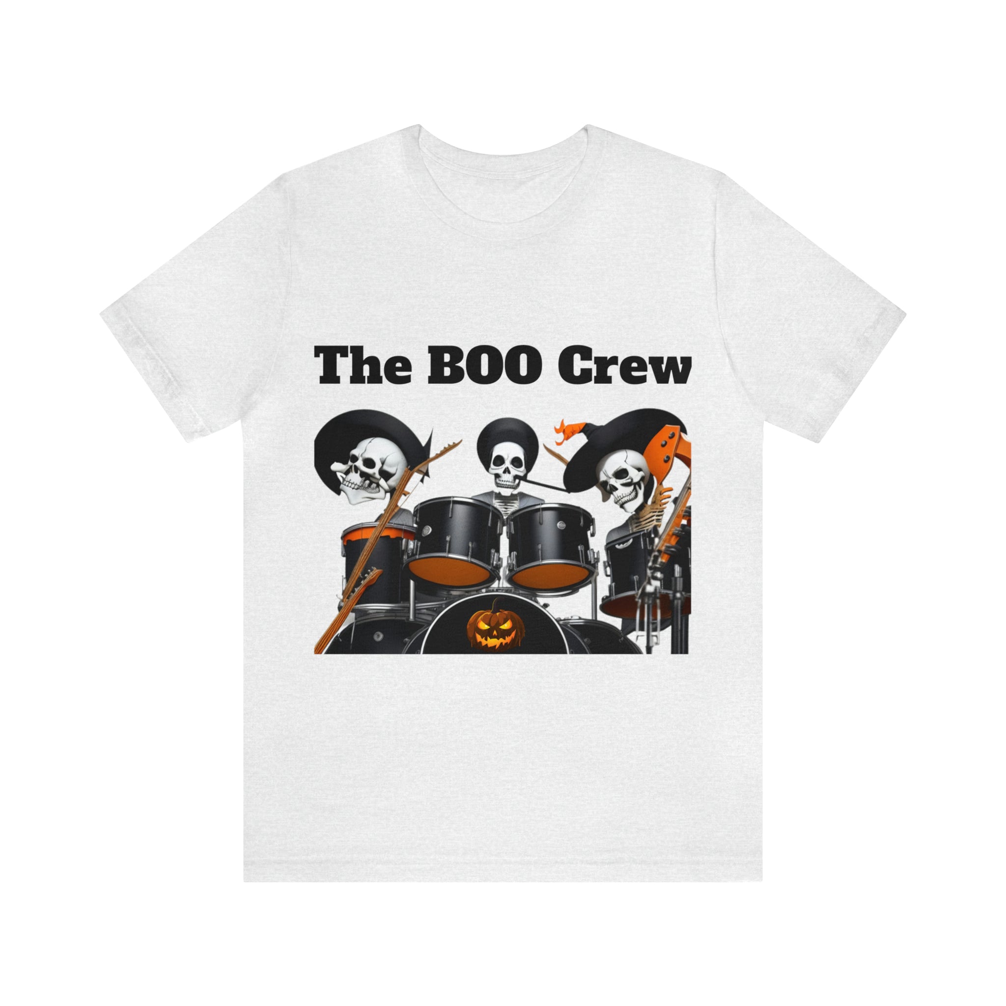 Halloween Boo Crew Skeletons Rock Band Unisex Jersey Short Sleeve Men'