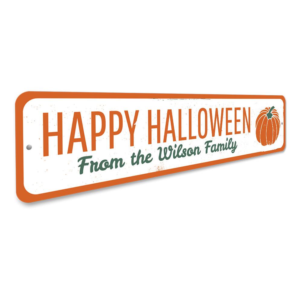 Pumpkin Halloween Sign