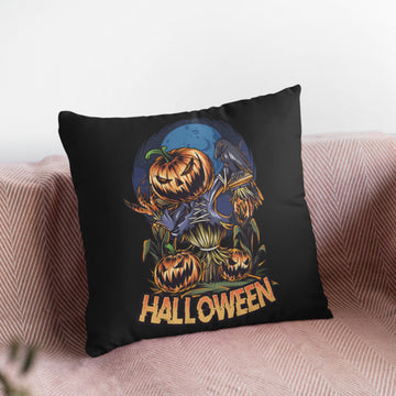 Halloween Home Decor Pillow Covers, Halloween Season Cushion Covers by