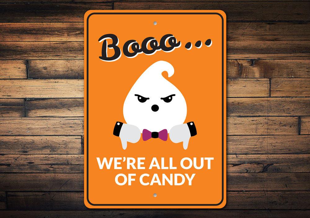 Boo Candy Sign