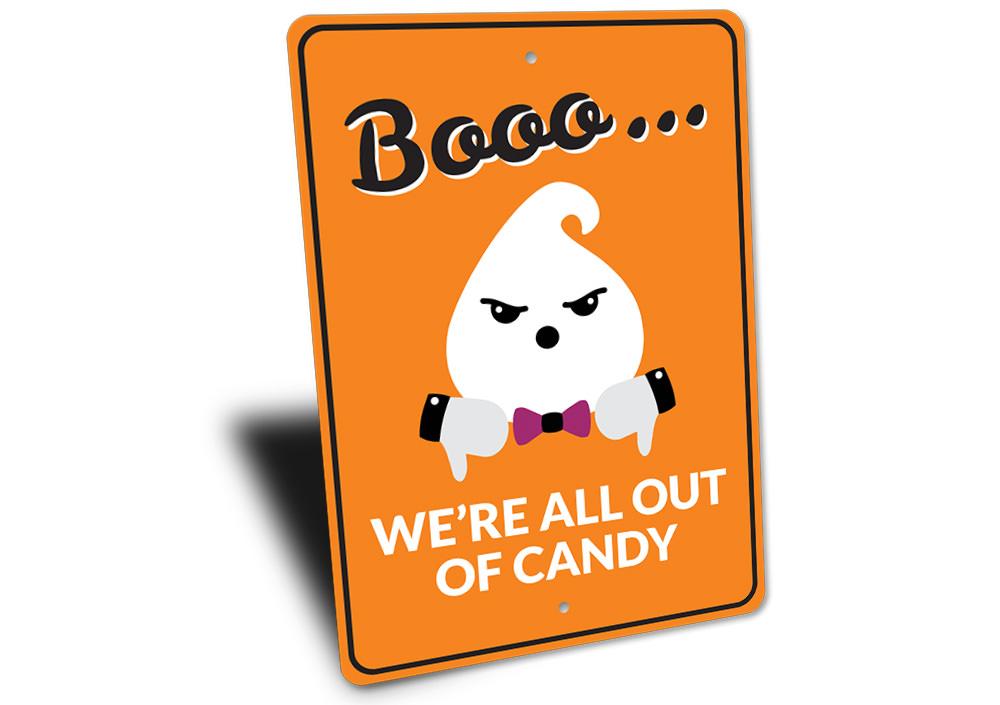Boo Candy Sign