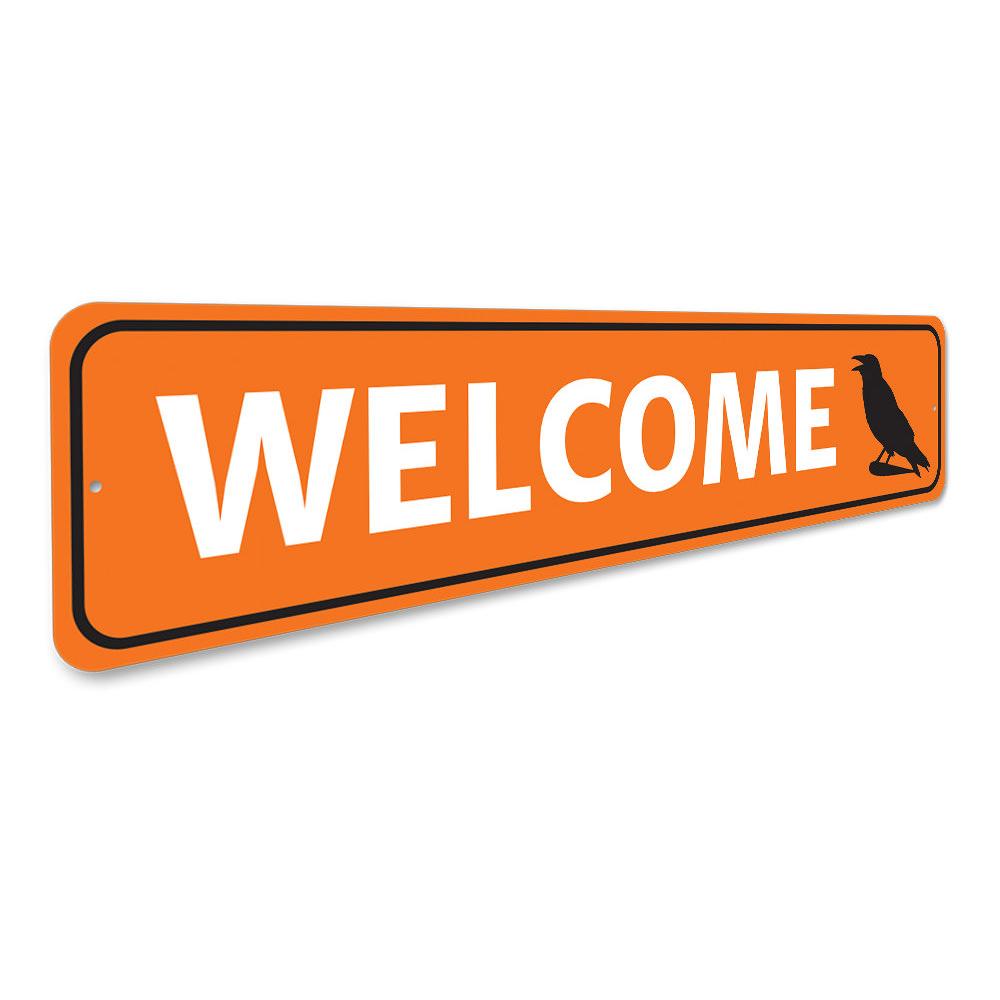 Halloween Welcome Sign