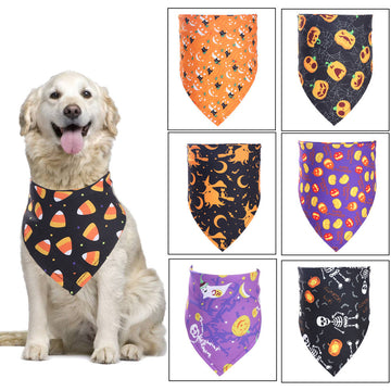 HOT SALES Halloween style bibs for pets