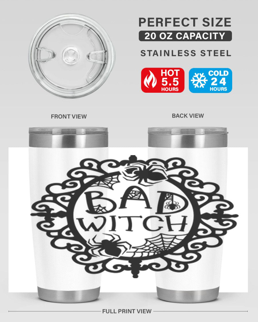 bad witch 92#- halloween- Tumbler