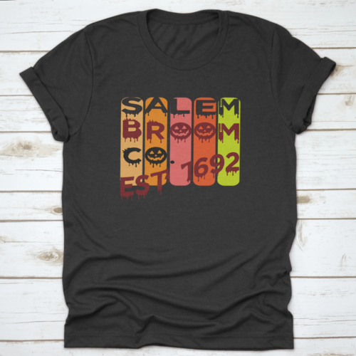 Salem Broom Co. Est 1692 Halloween Trendy Style T-Shirt