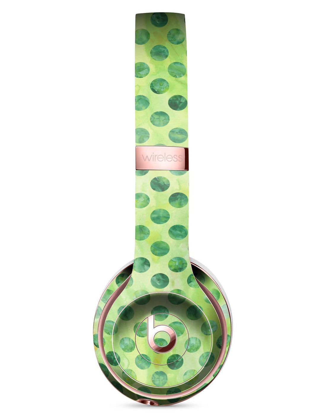 Green Halloween Watercolor Dots Full-Body Skin Kit for the Beats by