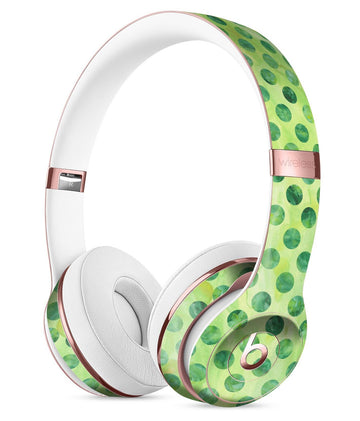 Green Halloween Watercolor Dots Full-Body Skin Kit for the Beats by