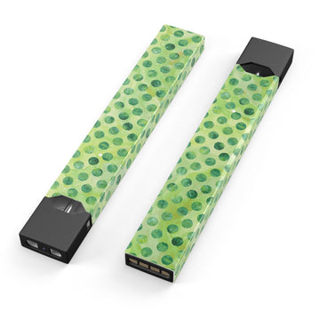 Green Halloween Watercolor Dots - Premium Decal Protective Skin-Wrap