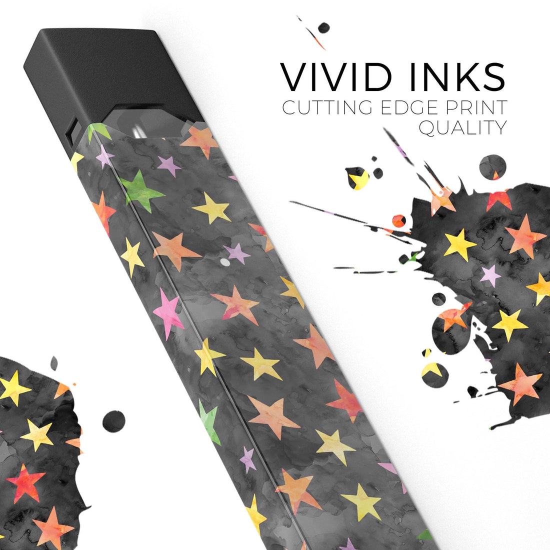 Halloween Color Stars - Premium Decal Protective Skin-Wrap Sticker