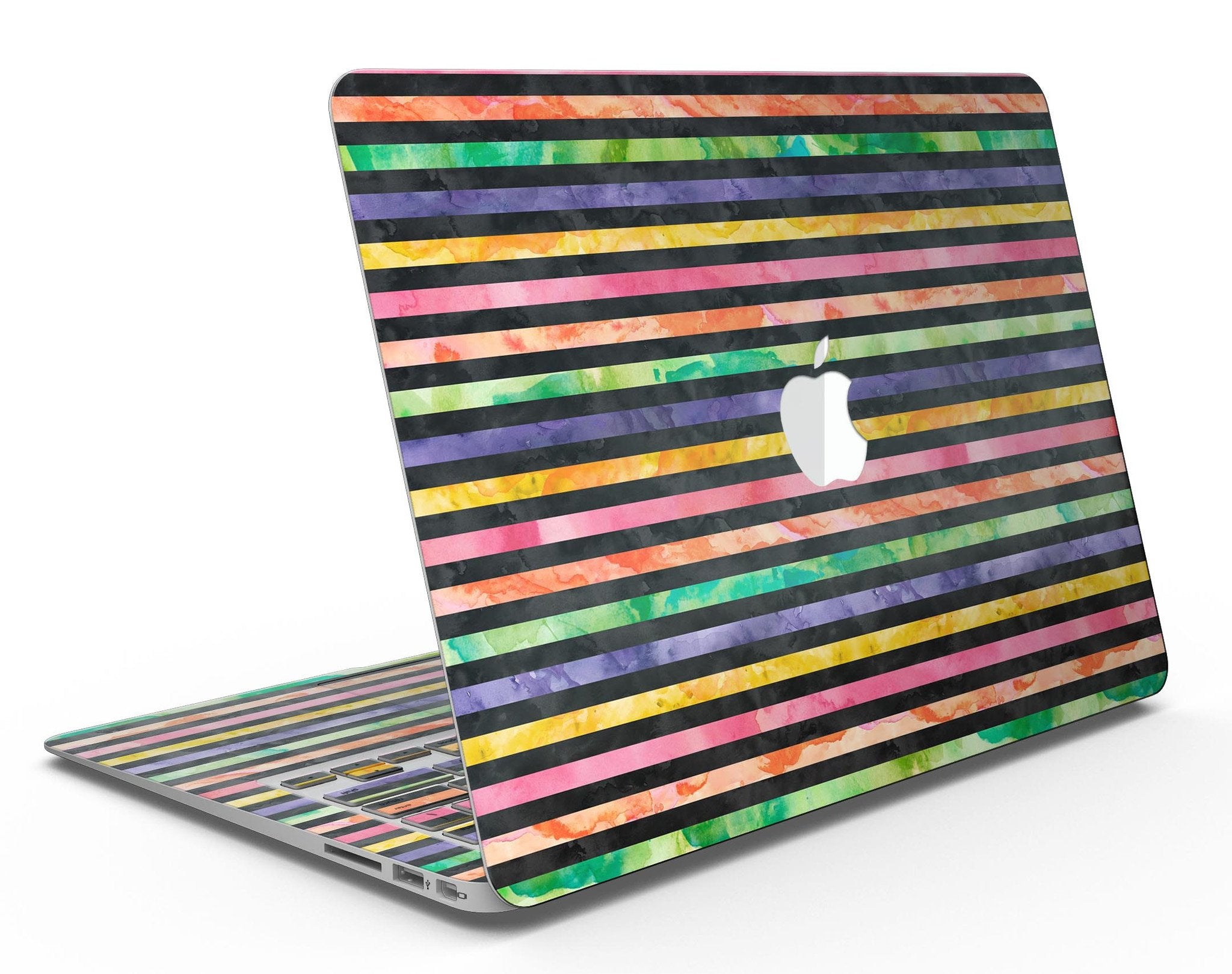 Halloween Color Stripes - MacBook Air Skin Kit
