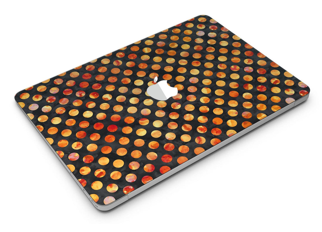 Halloween Watercolor Dots - MacBook Air Skin Kit