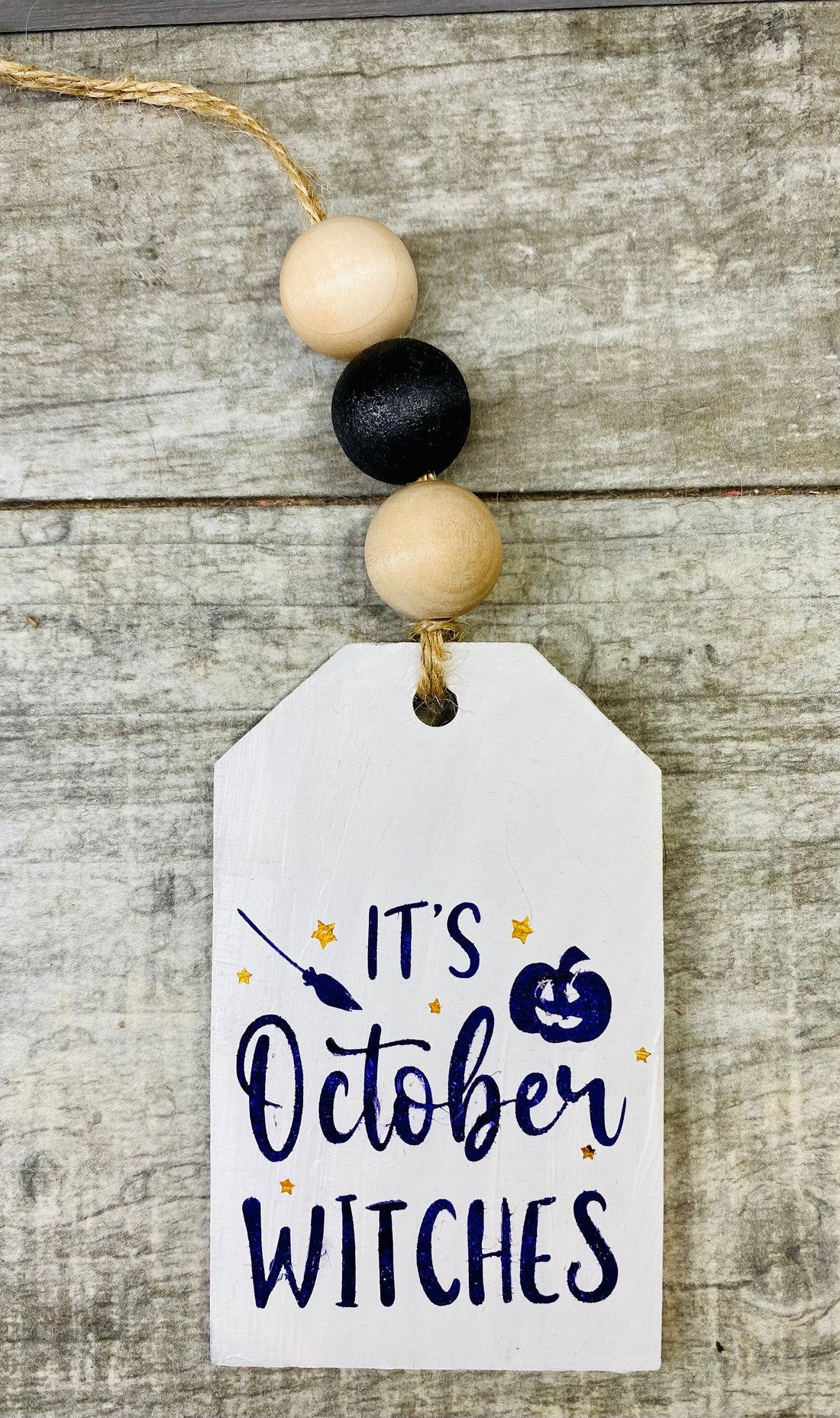 It's October Witches Gift Tag