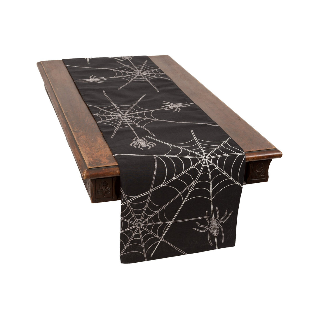 XD18801 Halloween Spider Web Table Runner