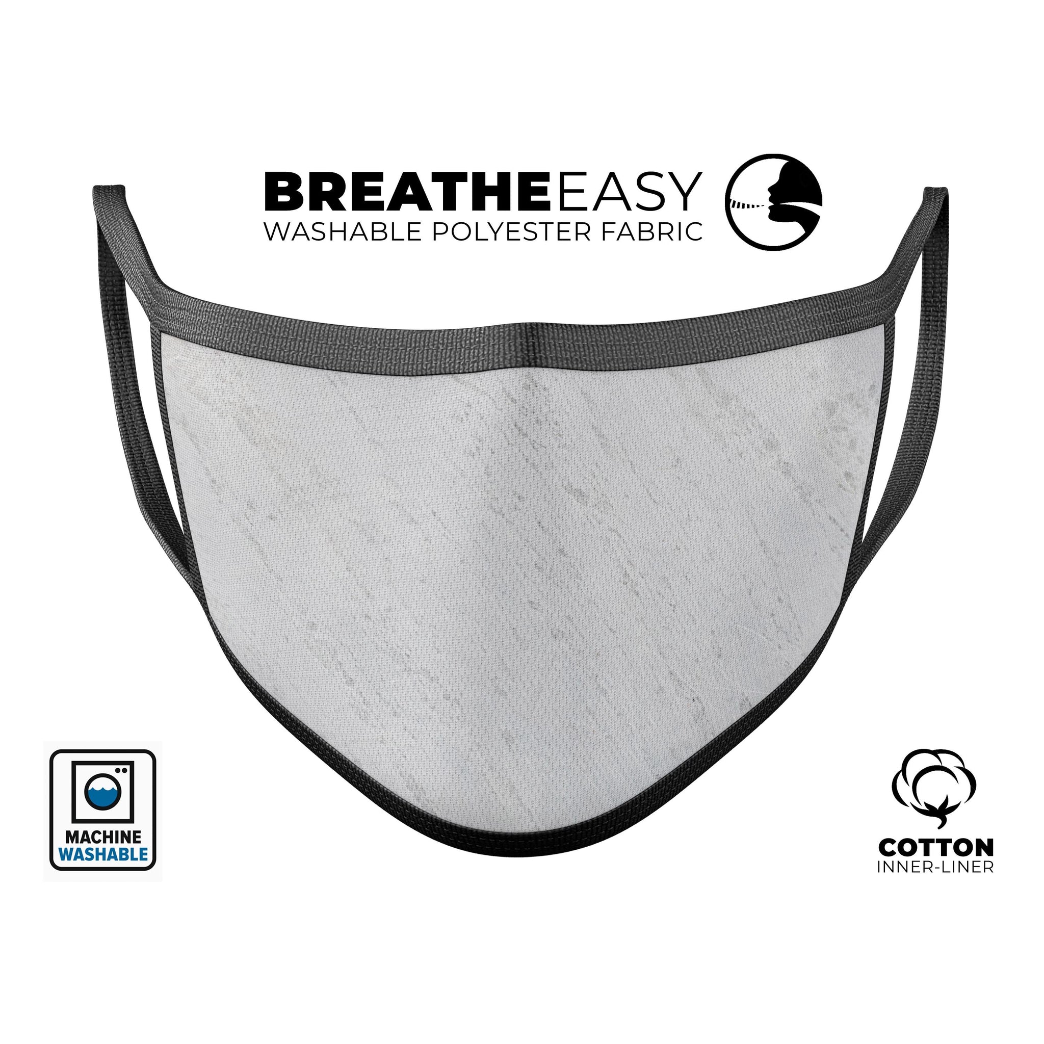Slate Marble Surface V13 - Made in USA Mouth Cover Unisex Anti-Dust