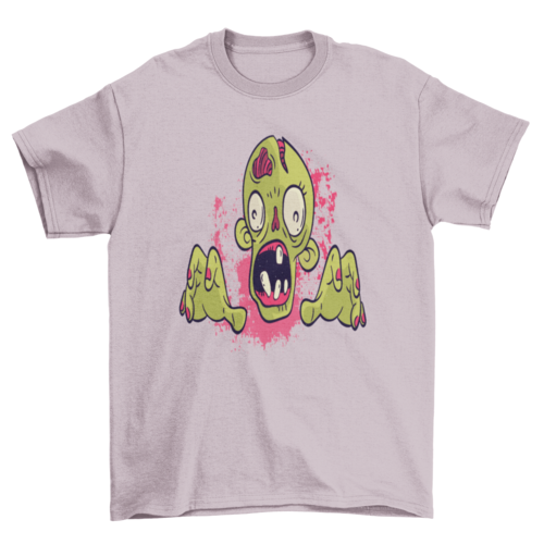 Spooky Scary Creepy Zombie Cartoon Monsters & Creatures Halloween T