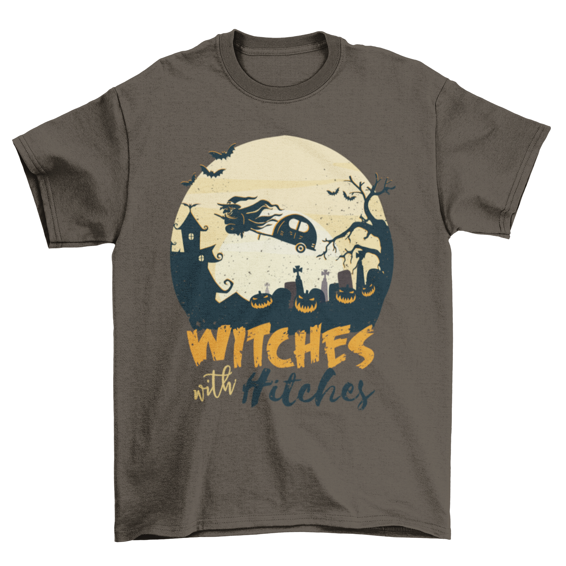 Witches with hitches t-shirt