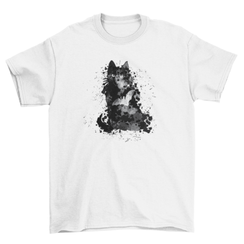 Black Cat Halloween t-shirt