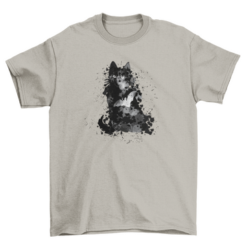 Black Cat Halloween t-shirt