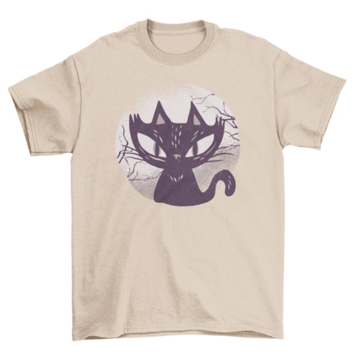Dark cat t-shirt